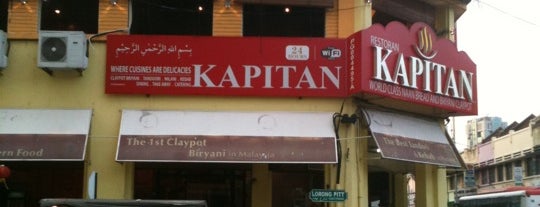 Kapitan Restaurant is one of my favourite.