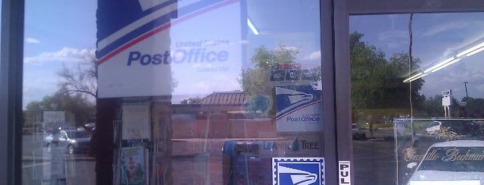 US Post Office is one of places I go.