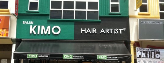 Kimo Hair Artist @ Flora Utama is one of สถานที่ที่ Eric ถูกใจ.