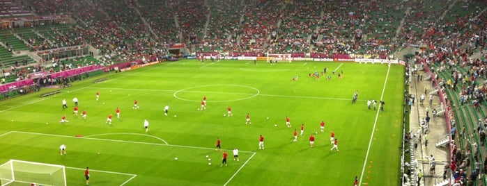 Stadion Wrocław is one of Stadiums Euro 2012 Poland & Ukraine.
