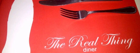 The Real Thing Diner is one of Places To Dine In.