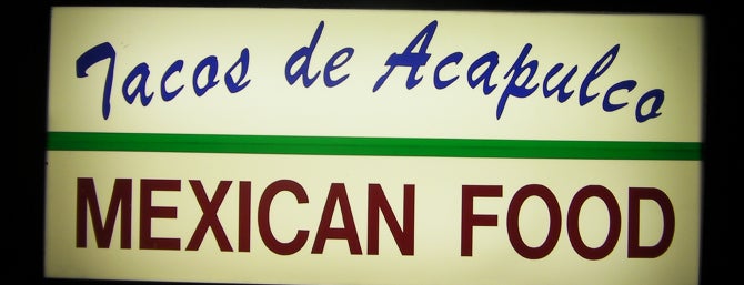 Tacos de Acapulco is one of Lugares favoritos de slonews.