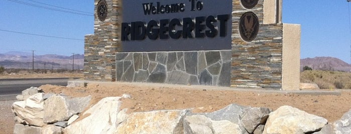 Welcome to Ridgecrest Sign is one of LA🇺🇸.