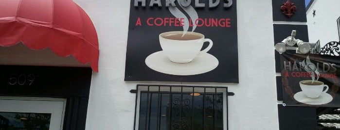 Harold's Coffee Lounge is one of West Palm.
