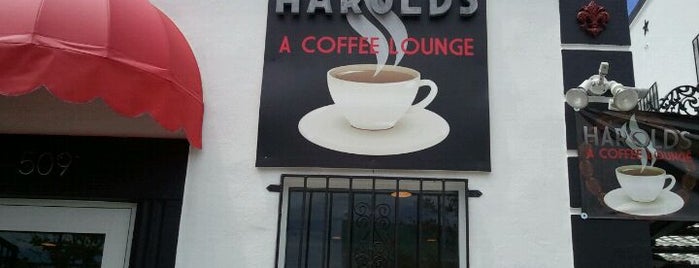 Harold's Coffee Lounge is one of South Florida Spots.