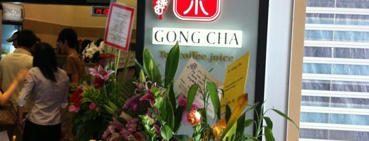 Gong Cha 貢茶 is one of Setia City Mall.