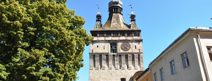 Turnul cu Ceas is one of Sighisoara.