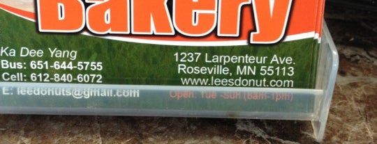 Lee's Donuts is one of Best Donuts in the Twin Cities.