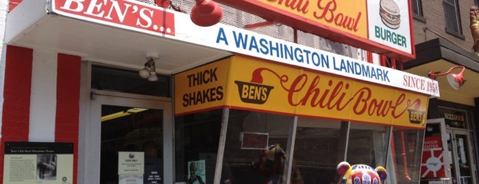 Ben's Chili Bowl is one of DC.