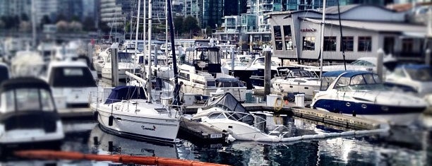 Coal Harbour Marina is one of Lugares favoritos de Enrique.