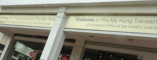 HSBC is one of Phu My Hung.