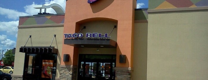 Taco Bell is one of West Lafayette Eateries Along the North Side.