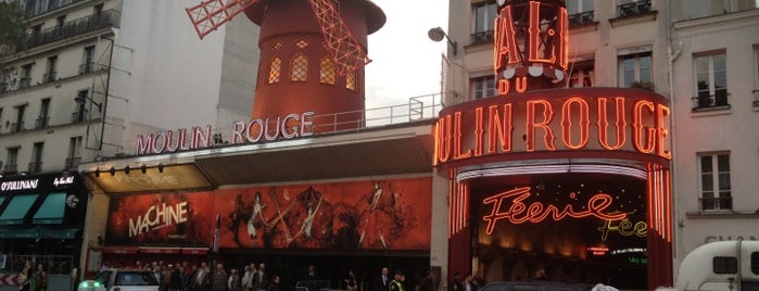 Moulin Rouge is one of Paris.