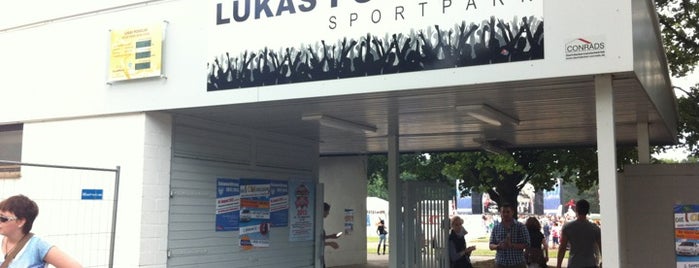 Lukas Podolski Sportpark is one of 11FREUNDE 99 Orte für Fußballfans.