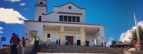 Basílica Santuario del Señor de Monserrate is one of 7 Iglesias para visitar en Semana Santa en Bogotá.