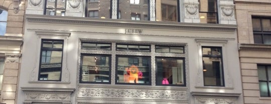 J.Crew is one of NYC shopping.