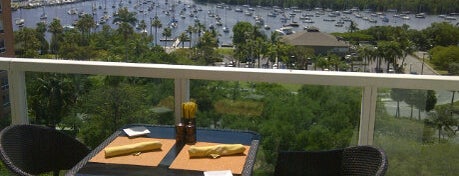 Panorama Restaurant & Sky Lounge is one of Miami Waterfront Dining Guide.