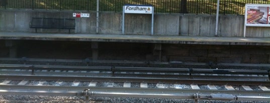 Metro North - Fordham Train Station is one of Tempat yang Disukai Eric.