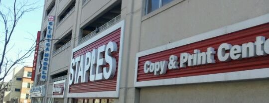 Staples is one of NYC.