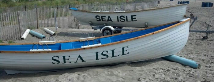 Sea isle beach is one of Jersey Shore (Cape May County).