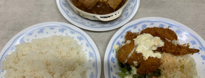 キッチン岡田 is one of 定食屋.