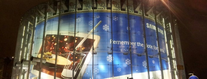BFI IMAX is one of London Art/Film/Culture/Music (One).