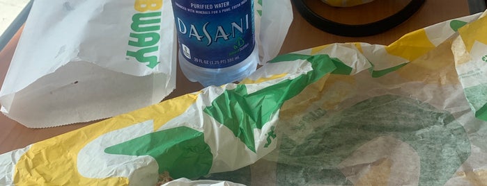 SUBWAY is one of Food places.