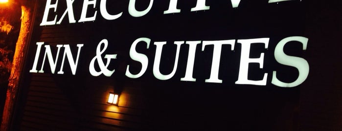 Executive Inn & Suites is one of Trish'in Beğendiği Mekanlar.