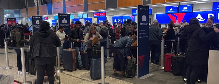 Delta Air Lines Ticket Counter is one of Austin-March.