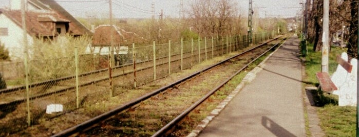Mátyásföld alsó (H8, H9) is one of Hév megállók.