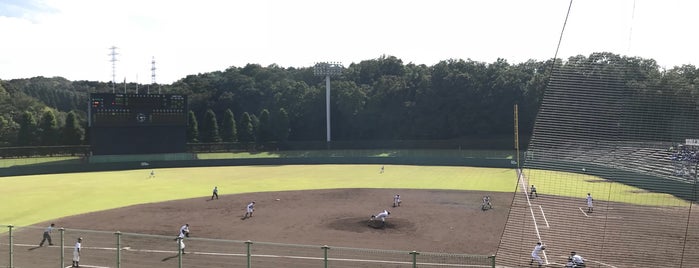 ヤマタスポーツパーク 球技場 is one of サッカー練習場・競技場（関東以外・有料試合不可能）.