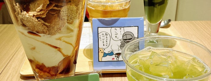 nana's green tea is one of cafe.