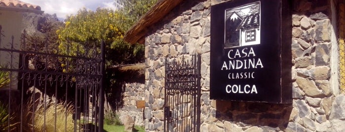 Casa Andina Standard Colca is one of Esteve'nin Beğendiği Mekanlar.