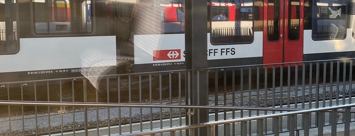Bahnhof Laufen is one of Gares.