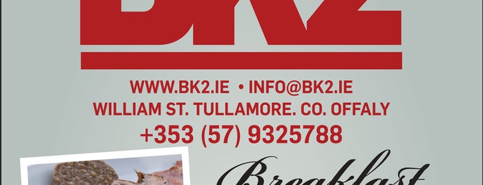 BK2 Tullamore is one of Cafés in Tullamore.