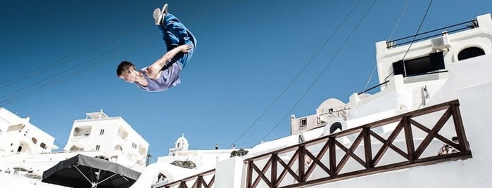 Red Bull Art Of Motion is one of Santorini.