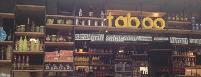 Taboo cafe is one of Istanbul.