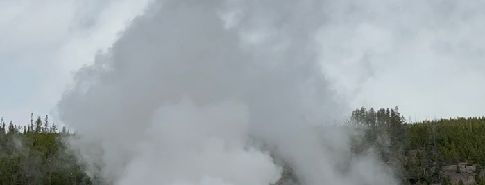 Old Faithful Geyser is one of Yellowstone.