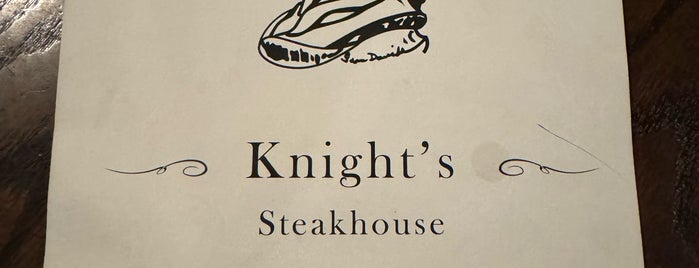 Knight's Steakhouse is one of Special Occasion Restaurants.