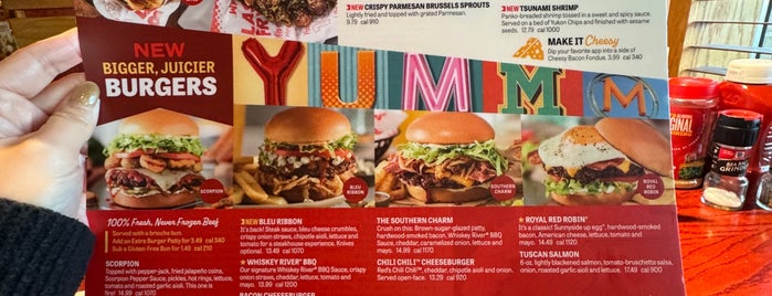Red Robin Gourmet Burgers and Brews is one of Common Stops.