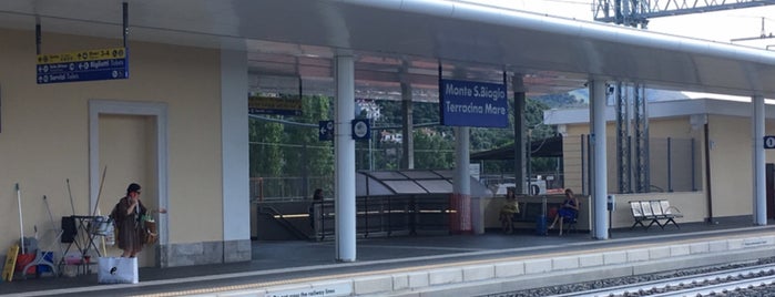 Monte San Biagio Station is one of Stations.
