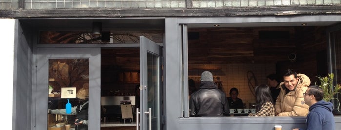 Blue Bottle Coffee is one of NYC Coffee Shops.