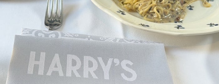 Harry’s Bar is one of London Food.