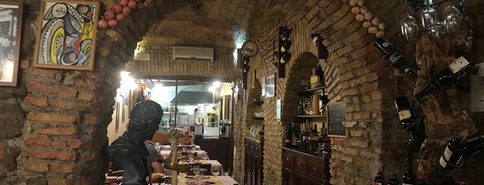 Osteria da Checco ar 65 is one of Lugares favoritos de Arjun.
