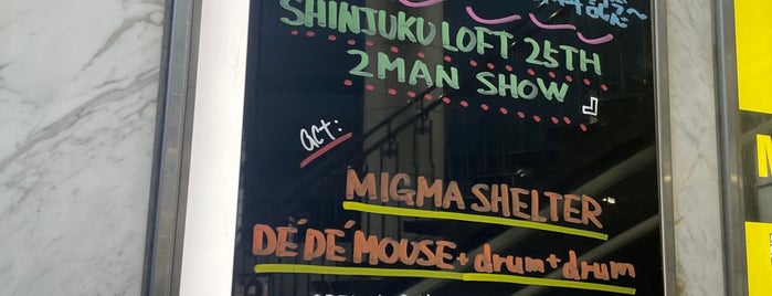 Shinjuku Loft is one of 🎤.