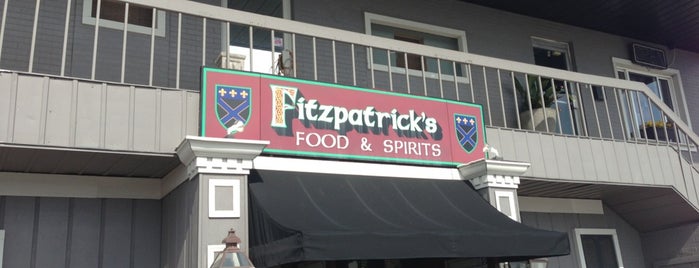 Fitzpatrick's Irish Pub is one of Lugares guardados de Matthew.