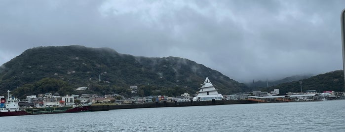 Misumi Port Ferry Terminal is one of 大分麦焼酎　二階堂　ＣＭロケ地.