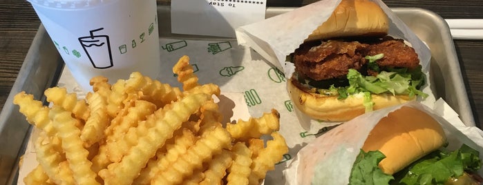 Shake Shack is one of Burgers to Try.