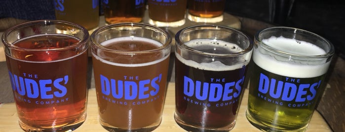The Dudes' Brewing Company is one of Rj’s Liked Places.