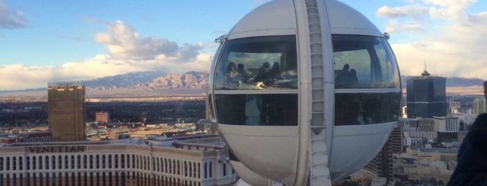 High Roller Observation Wheel is one of Orte, die Rj gefallen.